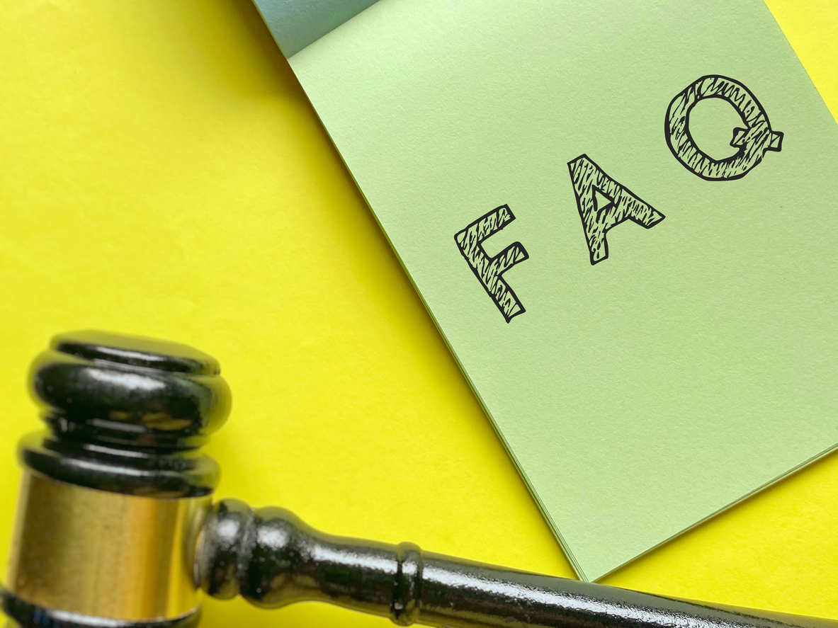 FAQ Law Concept Most Common Questions People Have After an Accident When Hiring a Lawyer